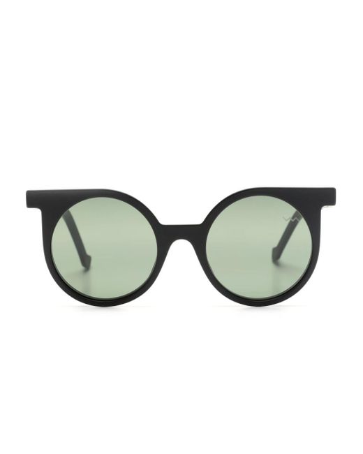 VAVA Eyewear Black Wl0001 Round-frame Sunglasses