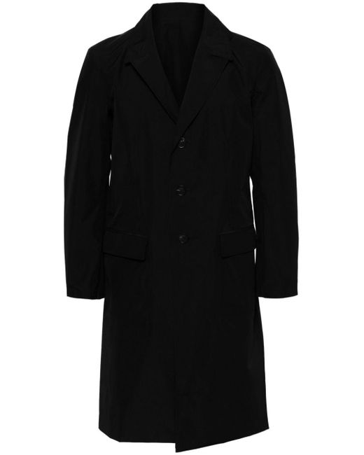 Y-3 Black X Yohji Yamamoto Gore -tex® Midi Coat