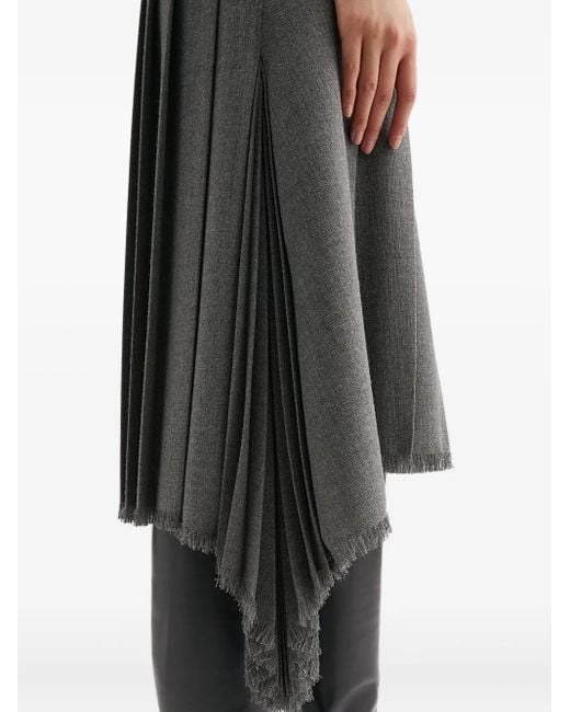 Jil Sander プリーツ スカート Gray