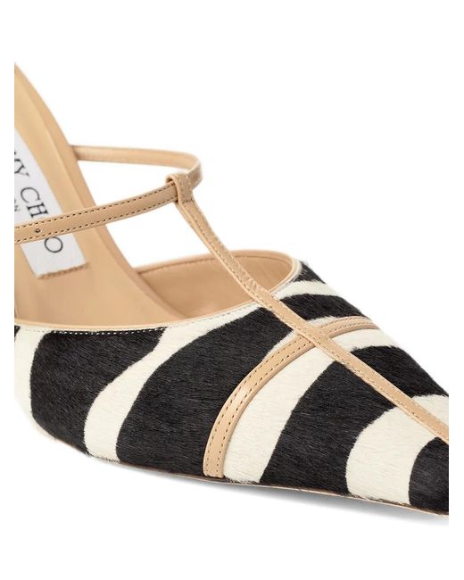 Jimmy Choo White X Conner Ives Gloria 85 Heeled Mules