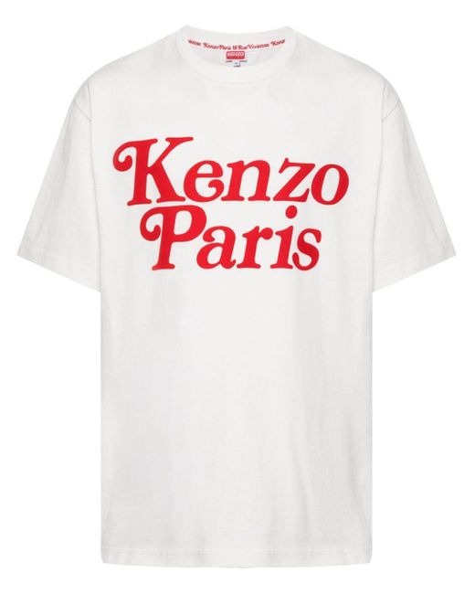 KENZO White By Verdy Cotton T-shirt for men