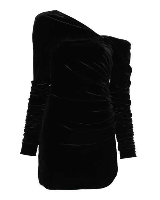 Sir Black Ettore One-Shoulder Mini Dress