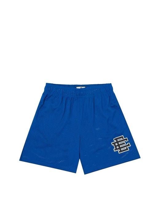 Eric Emanuel Blue Ee Basic Mesh Shorts for men