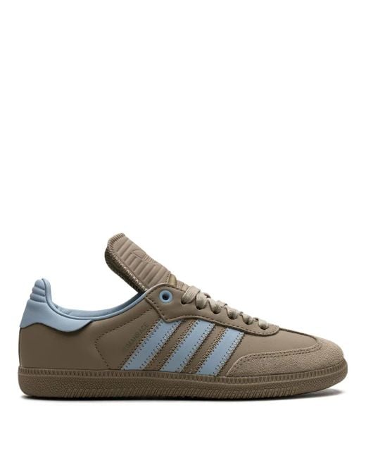 Adidas Green X Pharrell Samba Humanrace "Orbit" Sneakers