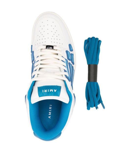 Amiri Skeltop Sneakers mit Schnürung in White für Herren