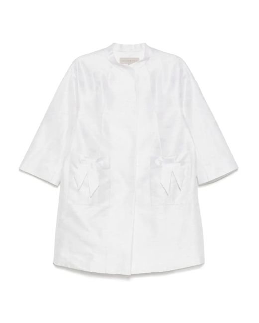 Shiatzy Chen ジャカード コート White