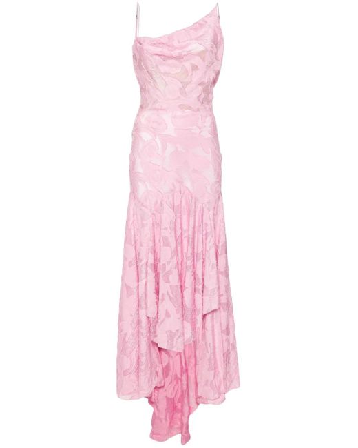 Maria Lucia Hohan Pink Kelsey Maxi Dress