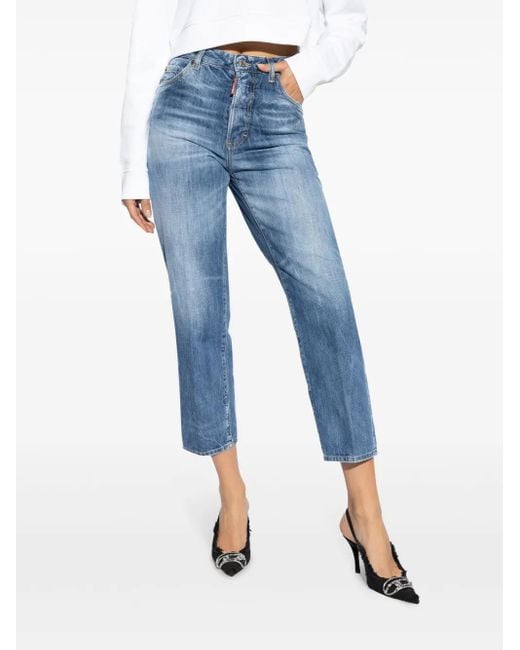 DSquared² Blue Pants 5 Pockets