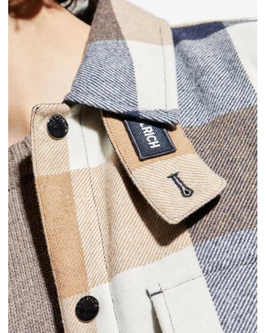 Woolrich Karierte Hemdjacke in White für Herren