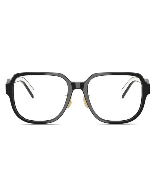 Prada Bril Met Logo in het Black