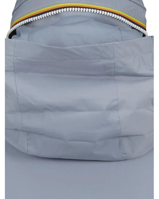 K-Way Blue Valen Zip-Fastening Gilet for men
