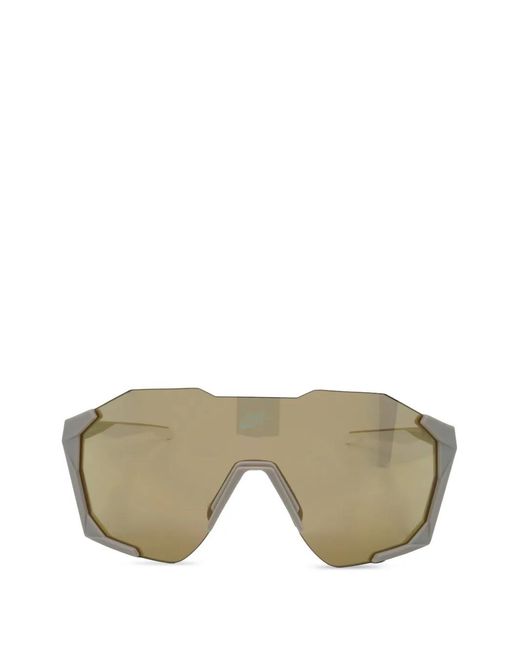 Nike Gray Charged Shield Sunglasses for men
