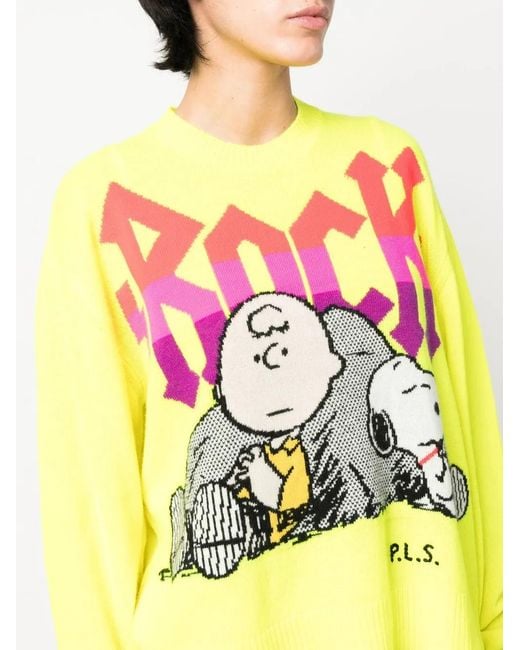 Philosophy Di Lorenzo Serafini Pink X Peanuts Cartoon Jumper