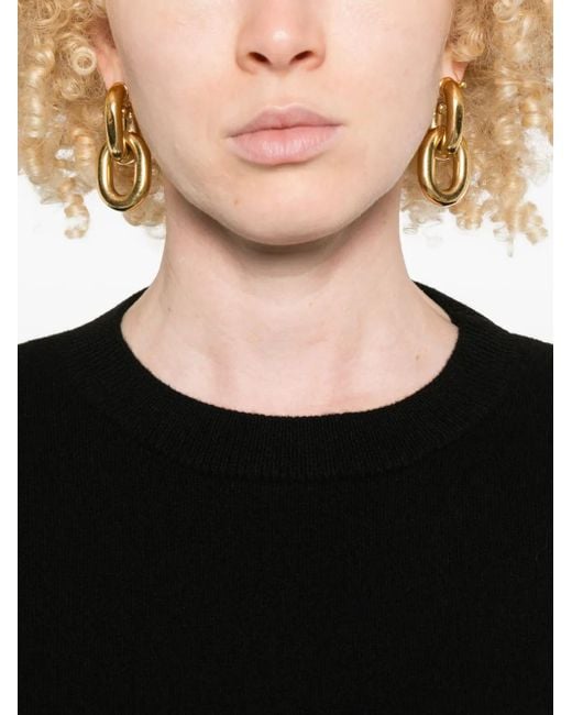 Tom Ford Black Round-Neck Cashmere Mini Dress