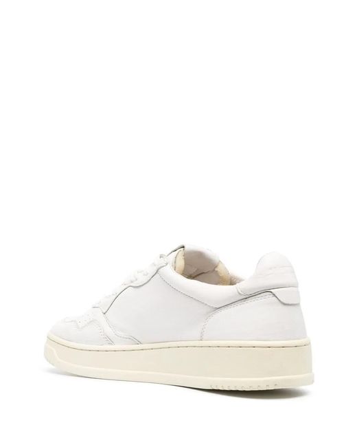 Autry White Sneakers for men