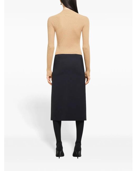 Jersey Solar Courreges de color Natural