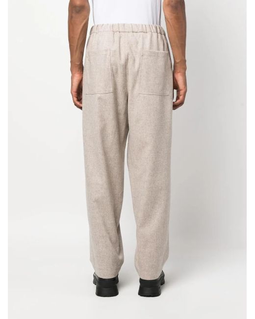 Jil Sander Hose Mit Geradem Bein in Natural für Herren