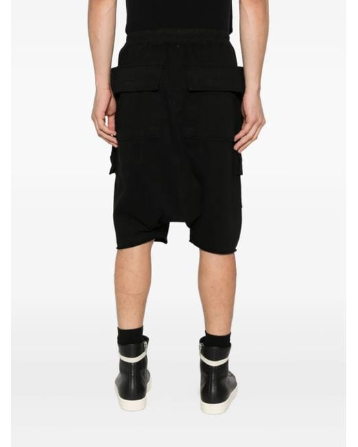 メンズ Rick Owens カーゴショーツ Black
