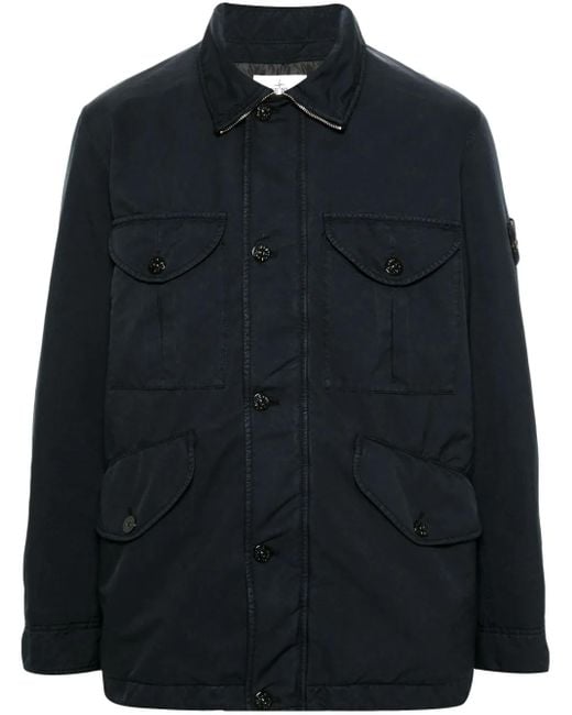 Stone Island Field Jacket David-Tc With Primaloft Insulation