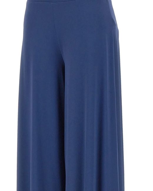 Kaos Blue Hose Mit Weitem Bein