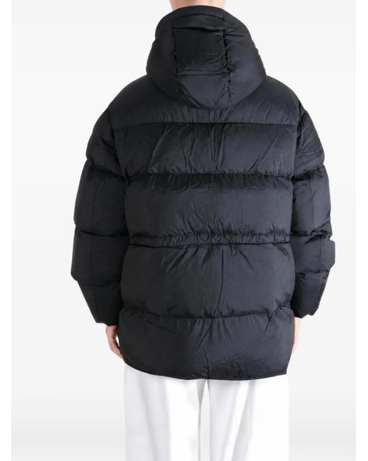 Canada Goose Black Quilted Drawstring Coat