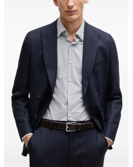 Boss Klassischer Gürtel in Black für Herren