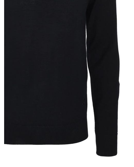 Tombolini Blue Wool Sweater for men