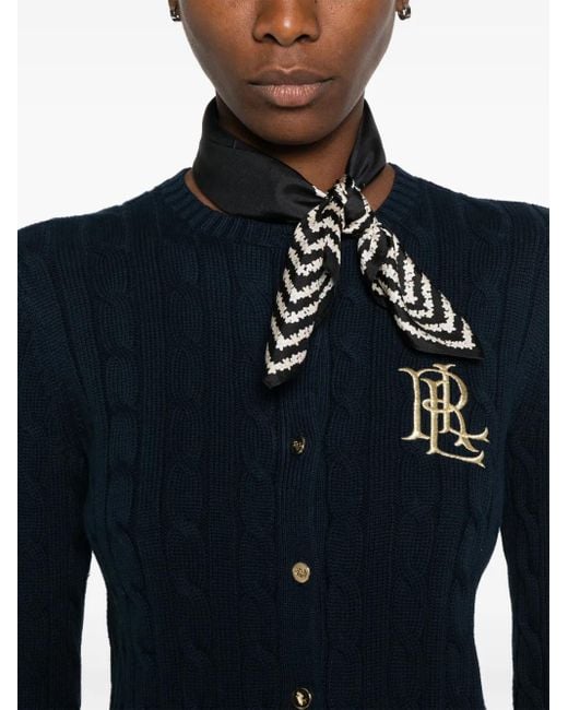 Ralph Lauren Blue Raihan Cardigan