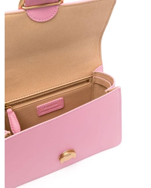 Pinko Pink Mini Love One Tote Bag