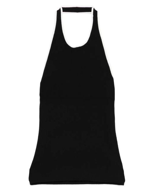 St. Agni Haltertop in het Black