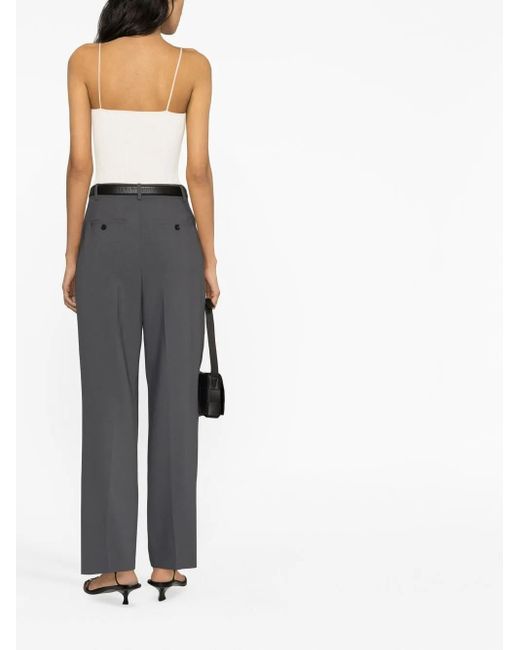 Khaite White The Ziggy Knitted Top