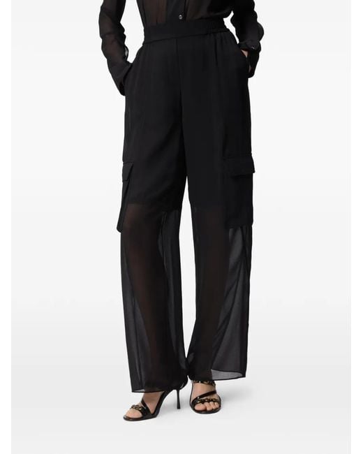 Pinko Casteggio Cargo Broek in het Black