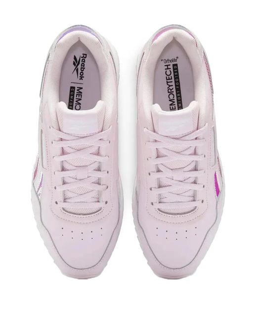 Reebok Pink Glide Ripple "Pixel/Cloud" Sneakers