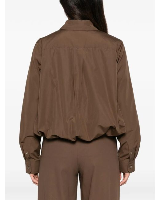 Loewe Brown Cotton Shirt
