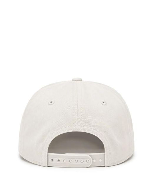 Melt White Graphic-Print Baseball Cap for men