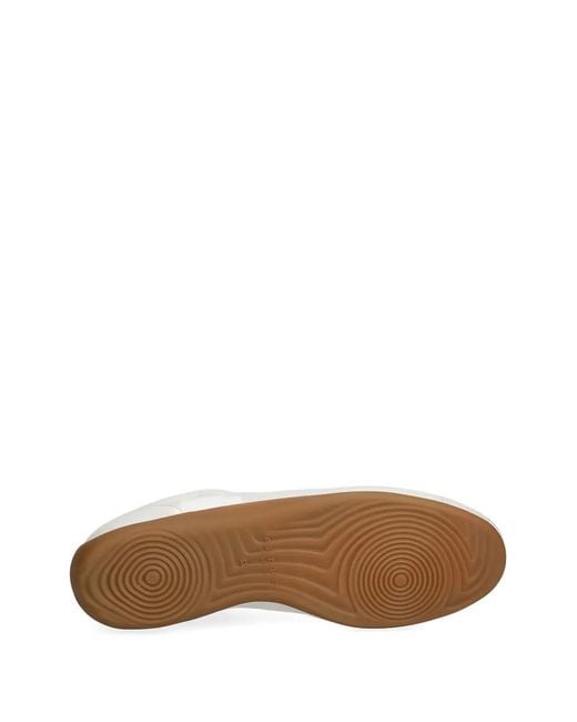 Vagabond White Panelled Sneakers