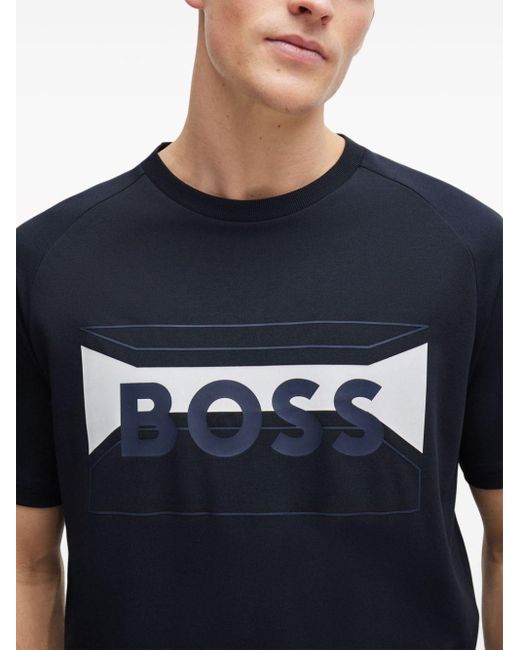 メンズ Boss グラフィック Tシャツ Black