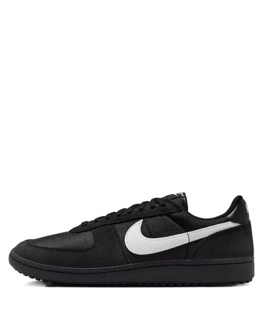 Nike Black Field General Swoosh Sneakers