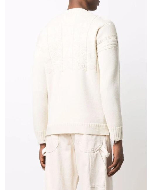 Maglione Girocollo di Maison Margiela in Natural da Uomo