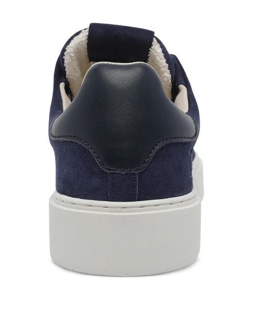 Date Blue Levante Suede Sneakers for men