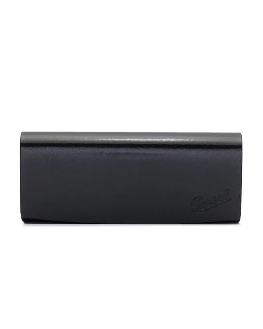 Persol Brown Tortoiseshell Rectangle-Frame Glasses