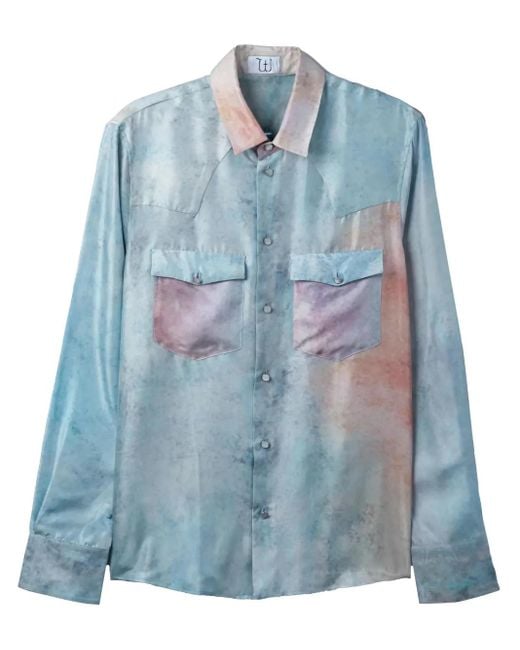 Winnie NY Blue Mattew Shirt for men