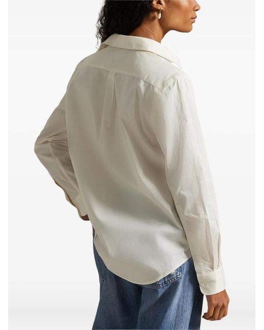 Polo Ralph Lauren White Polo Pony Twill Shirt