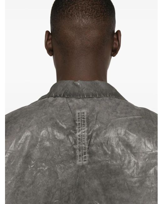 Rick Owens Gray Magnum Tommy Shirt for men