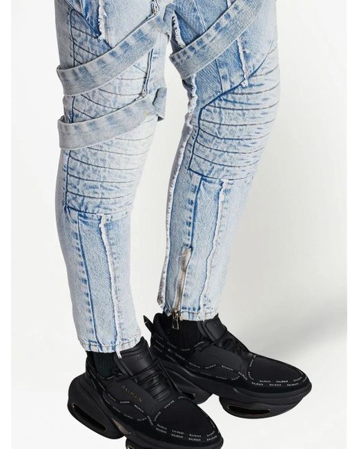 Vaqueros Slim Balmain de hombre de color Blue