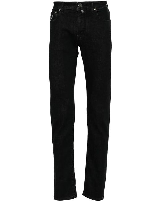 Jacob Cohen Black Bard Jeans for men