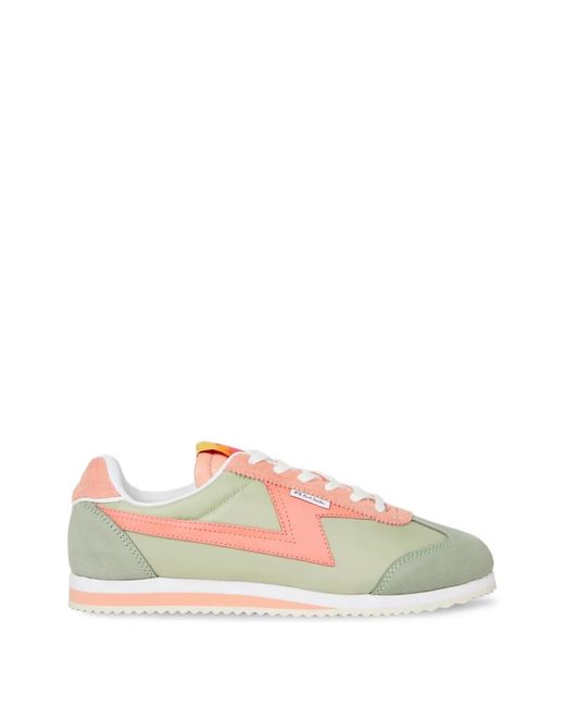 Paul Smith Green Lightning Bolt Sneakers