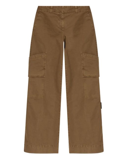 Off-White c/o Virgil Abloh Cargo Pocket Trousers in het Natural
