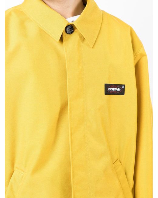 Undercover Yellow X Eastpak Back-Pocket Coat for men