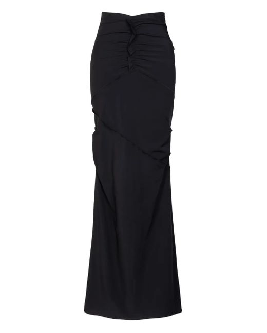 Paris Georgia シャーリング スカート Black